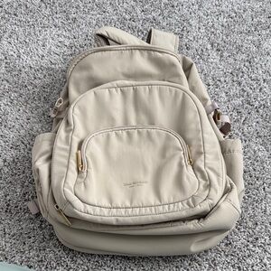 Isaac mizrahi viral backpack Beige Backpack